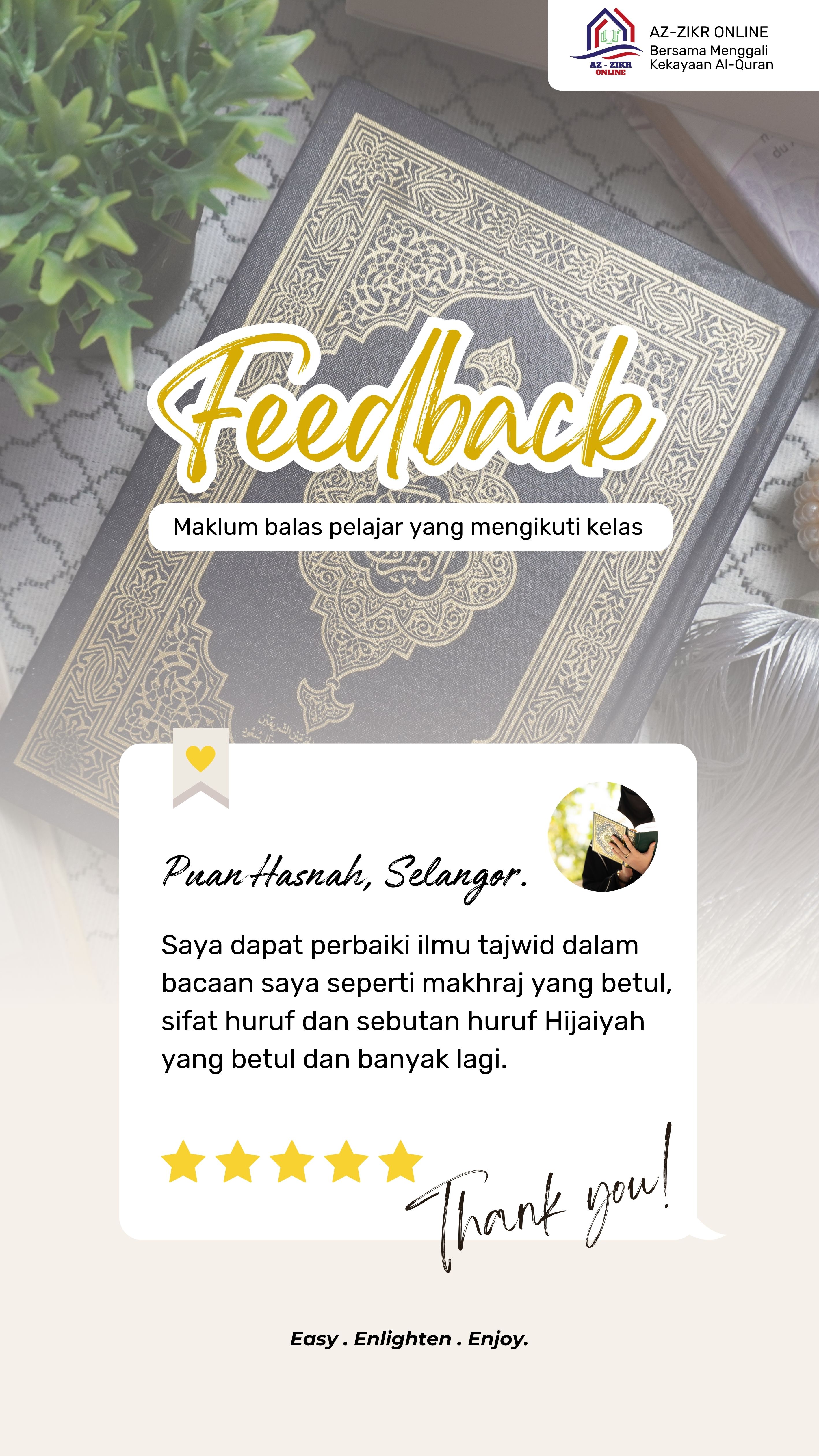 Testimoni pelajar 5